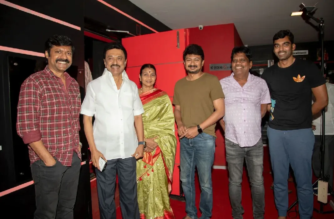 “கலகத் தலைவன்” படம் பார்த்து வாழ்த்திய மாண்புமிகு தமிழ்நாடு முதலமைச்சர் திரு. மு.க.ஸ்டாலின் !!!