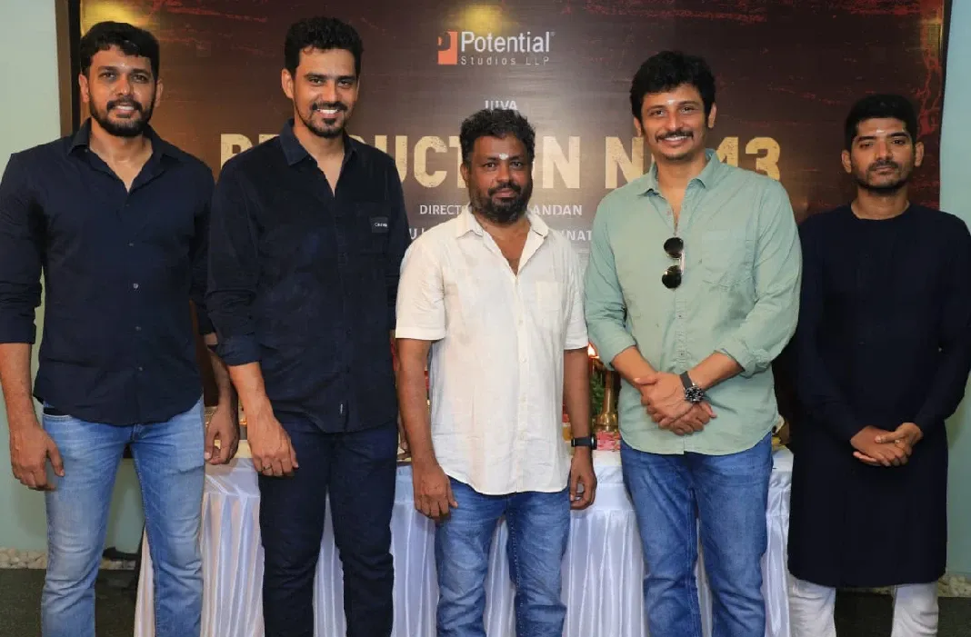 2-வது முறையாக பொட்டன்ஷியல் நிறுவனத்துடன் இணையும் ஜீவா