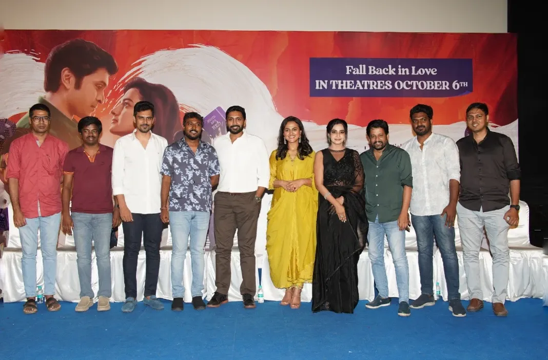 “என்னையே நான் புரிந்து கொள்ள இறுகப்பற்று படம் உதவி இருக்கிறது” ; விதார்த் நெகிழ்ச்சி - இறுகப்பற்று பத்திரிக்கையாளர் சந்திப்பு
