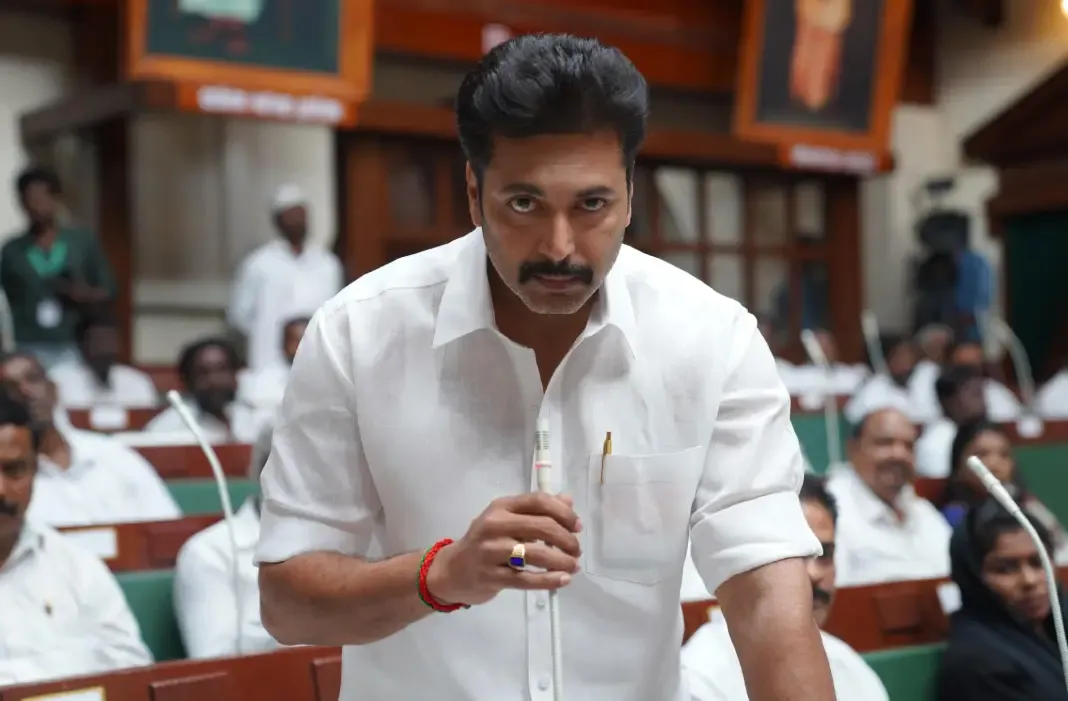 ரவி மோகன் நடிக்கும் 'கராத்தே பாபு' அரசியல் திரில்லர் திரைப்படம் வேகமாக உருவாகி வருகிறது