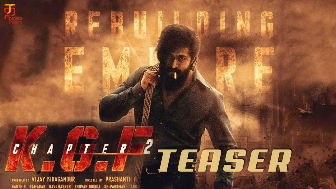 KGF Chapter-2 Teaser Release Date Revealed!