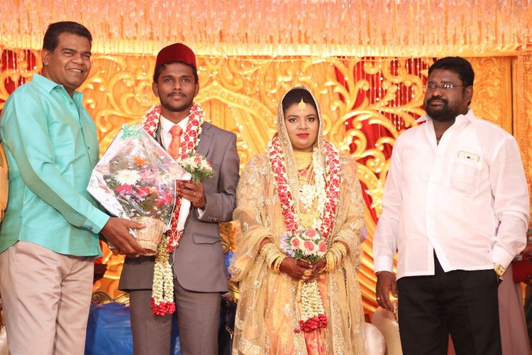 சிதம்பரம் ரயில்வேகேட் பட தயாரிப்பாளர் S.M.இப்ராஹீம் மகள் திருமண விழா
