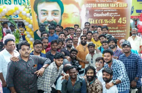 சினிமாவில் 45-ம் ஆண்டில் அடியெடுத்து வைக்கும் சில்வர் ஜூப்ளி ஸ்டார் நடிகர் மோகன்