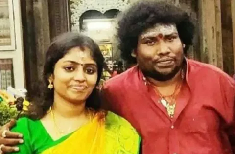 பெண் குழந்தைக்கு தந்தையான மகிழ்ச்சியில் யோகி பாபு