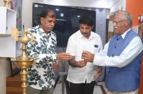 கே.கே. நகரில் பிரமாண்டமான ஷூட்டிங் ஹவுஸ் "ராம் ஸ்டுடியோஸ்" நிறுவனத்தின் "நேத்ரா ஷூட்டிங் ஹவுஸ் "