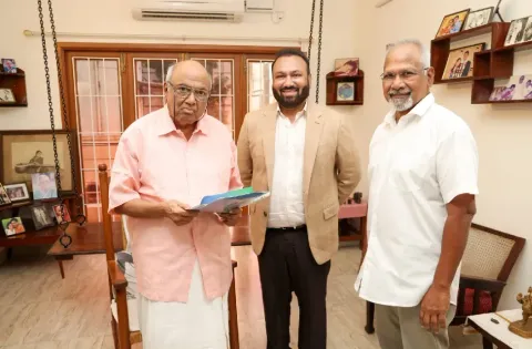 அமரர் கல்கி கிருஷ்ணமூர்த்தியின் அறக்கட்டளைக்கு 'பொன்னியின் செல்வன்' தயாரிப்பாளர்கள் ஒரு கோடி நன்கொடை
