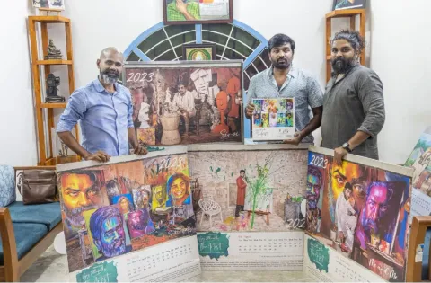மக்கள் செல்வன் விஜய் சேதுபதி - எல். ராமசந்திரனின் ஹாட்ரிக் போட்டோ ஷூட் - “தி ஆர்டிஸ்ட்”