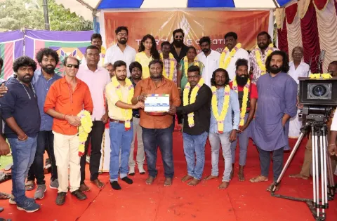 ஜுனியர் எம்.ஜி.ஆர் நடிப்பில் உருவாகாவுள்ள பெயரிடப்படாத திரைப்படத்தின் பூஜை துவங்கியது !!!
