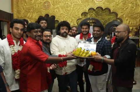 “பாபா பிளாக் ஷீப்" படத்தின் படப்படிப்பு இன்று இனிதே பூஜையுடன் துவங்கியது