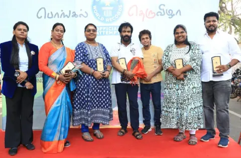 2023 - மிலெட் வருடத்தை கொண்டாடும் வகையில் Dr.Chef.VK (வினோத் குமார்) தலைமையில் 100 வகையான "பொங்கல்"