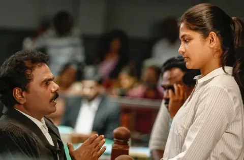 "கருமேகங்கள் கலைகின்றன” படத்தில் பாரதிராஜாவுடன் நடித்த தங்கர் பச்சான்.