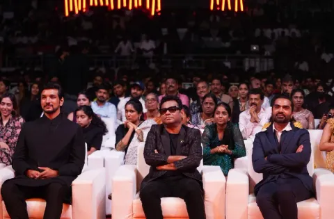 'பத்து தல' படத்தின் இசை வெளியீட்டு விழா!