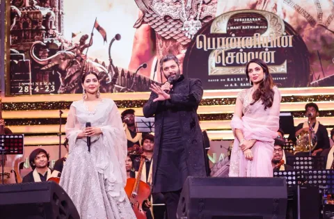 சோழர்களுக்கு மட்டுமல்ல தமிழ் சினிமாவுக்கும் பொற்காலம் இன்னும் பல வெற்றி மேடைகள் மணிரத்னத்திற்கு காத்துக்கொண்டு உள்ளது - உலக நாயகன் கமலஹாசன்