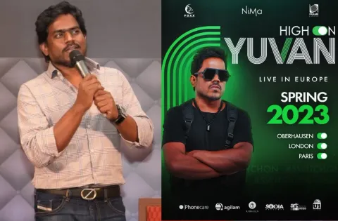ஜெர்மனி, பிரான்சு, இங்கிலாந்து ஆகிய நாடுகளில் பிரமாண்ட இசை நிகழ்ச்சிகளுடன் ஐரோப்பாவை கலக்கவுள்ள யுவன் ஷங்கர் ராஜா