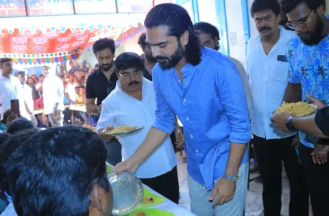 ரசிகர் மன்ற நிர்வாகிகளை சந்தித்த நடிகர் சிலம்பரசன் டி ஆர் !!