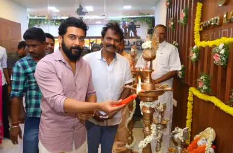 நடிகர் சூர்யா துவங்கி வைத்த, இயக்குநர் ஹரி மற்றும் ப்ரீதா ஹரியின் 'குட்லக் ஸ்டூடியோஸ்' !!