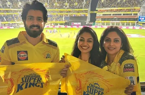தோனி தலைமையிலான சிஎஸ்கே அணியின் வெற்றியை கொண்டாடிய 'எல். ஜி. எம்' படக் குழு