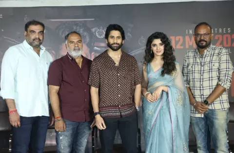 'கஸ்டடி' படத்தின் டிரெய்லர் வெளியீட்டு விழா மற்றும் பத்திரிக்கையாளர்கள் சந்திப்பு!