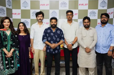 சபரீஷ் நந்தா - வசந்த் ரவி இணையும் புதிய படத்தை துவக்கி வைத்து வாழ்த்திய இயக்குனர் அமீர்