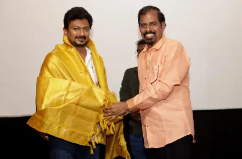 இயக்குநர் மாரி செல்வராஜ் தன் வலியை ஒரு புல்லாங்குழலின் இசையை போல மற்றவர்களுக்கு உணர்த்திவிட்டார் - இயக்குனர் ஆர்.கே.செல்வமணி புகழாரம்