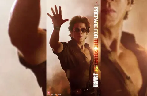 இன்று மதியம் 12:50 மணிக்கு ஷாருக்கானின் 'ஜவான்' படத்தின் முதல் பாடல் வெளியீடு..