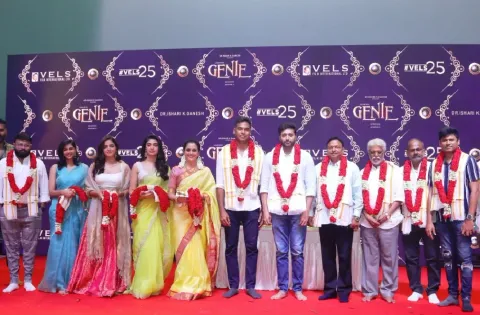 ஜெயம் ரவி நடிப்பில் தயாராகும் 'ஜீனி' படத்தின் தொடக்க விழா