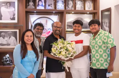 சூப்பர்ஸ்டாரின் ஆசியுடன் ஸ்டண்ட் இயக்குனராக அறிமுகமாகும் ஸ்டன் சிவாவின் மகன் கெவின் குமார்