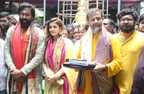 நடிகர் விஷ்ணு மஞ்சுவின் கனவு திரைப்படமான ‘கண்ணப்பா திரைப்படம் தொடங்கியது