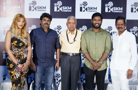 எஸ்.கே.எம் சினிமாஸின் முதல் படம் அறிவிப்பு! - இயக்குநர் விஜய் ஆனந்தன் இயக்கத்தில் இனிதே தொடங்கியது