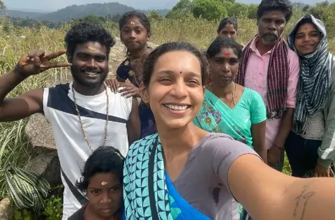சஞ்சனா நடராஜன் இந்தியத் திரைப்படத் துறையில் வளர்ந்து வரும் நட்சத்திரம்