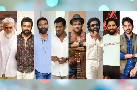 தென்னிந்திய ஐந்து முன்னணி நடிகர்களின் படங்களோடு தன் இசையால் கலக்கும் தேவி ஶ்ரீ பிரசாத்