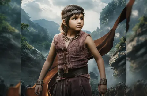 கிருஷ்ண ஜெயந்தியை முன்னிட்டு கண்ணப்பாவின் சிறு வயது கதாபாத்திரத்தில் நடிக்கும் அவ்ராம் மஞ்சுவின் ஃபர்ஸ்ட் லுக் வெளியிடப்பட்டது!