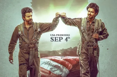 வெளிநாடுகளில் வெளியீட்டிற்கு முன்னதாகவே சாதனைகள் படைக்கும் தளபதி விஜய்யின் “கோட்” திரைப்படம்