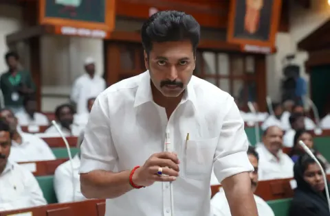 ரவி மோகன் நடிக்கும் 'கராத்தே பாபு' அரசியல் திரில்லர் திரைப்படம் வேகமாக உருவாகி வருகிறது